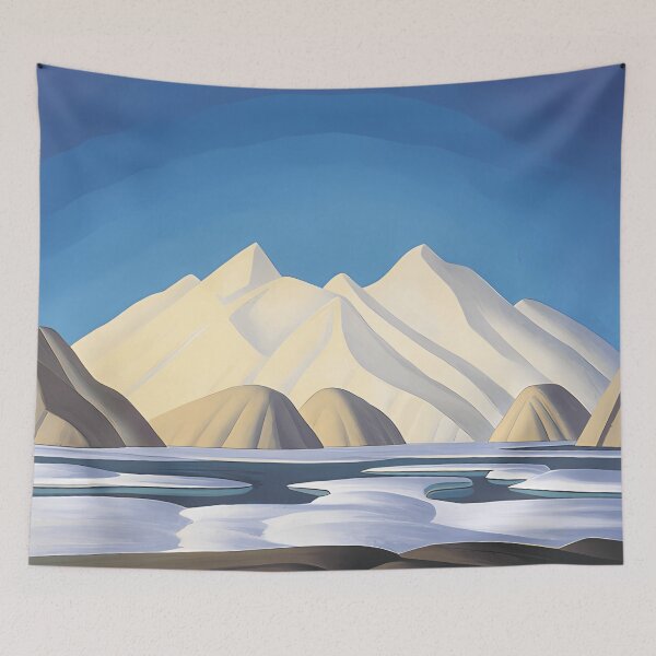 Item preview, Baffin Island by Lawren Harris designed and sold by TheRedVineyard.