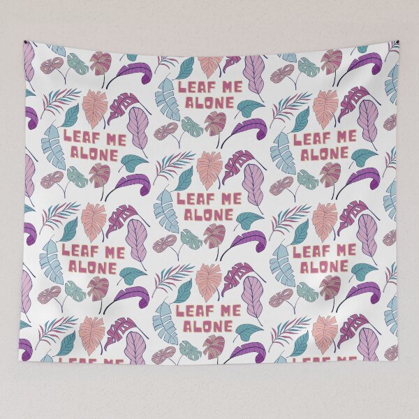 Item preview, Leaf Me Alone designed and sold by KatsCanvas.