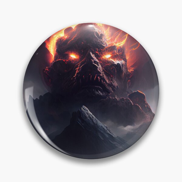Item preview, The Mountains Fury Digital Painting designed and sold by CodeAndColors.
