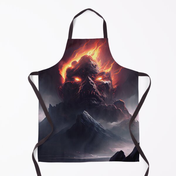 Item preview, The Mountains Fury Digital Painting designed and sold by CodeAndColors.