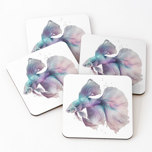 Item preview, Digital Betta Fish  Watercolor designed and sold by shopfindingbeni.