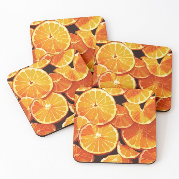 Item preview, vintage watercolor oranges, citrus, repetable pattern illustration #6 designed and sold by Anastasias-Shop.