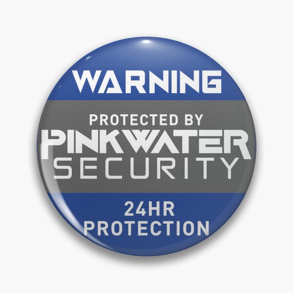 Artikelvorschau, Geschützt durch Pinkwater Security entworfen und verkauft von GoMerchBubble.