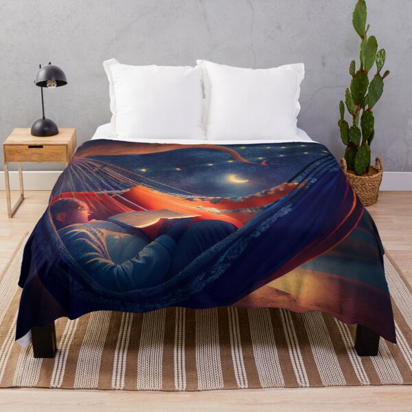 Item preview, Serenade in the Hammock Digital Painting designed and sold by CodeAndColors.