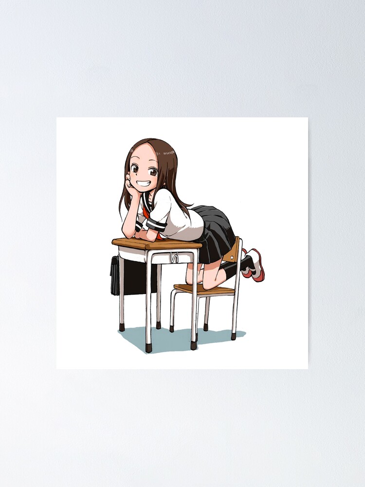 Karakai Jouzu No Takagi-san Takagi Anime Manga Wall Retro Poster Decoration  Bedroom Study Kids Gift Collection Picture Painting - AliExpress