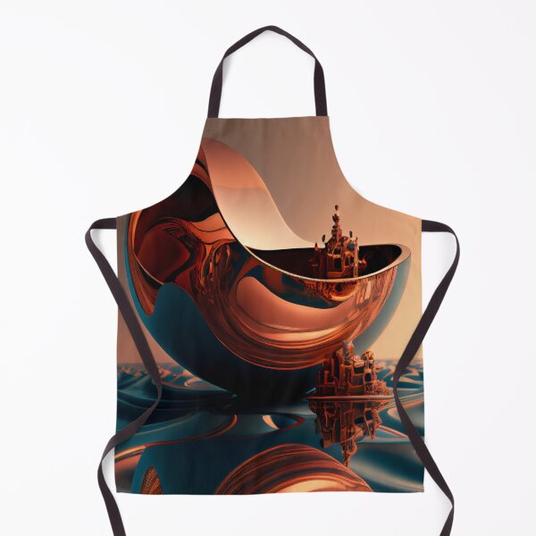 Artikelvorschau, Copper in a Tranquil Nutshell Digital Painting entworfen und verkauft von CodeAndColors.