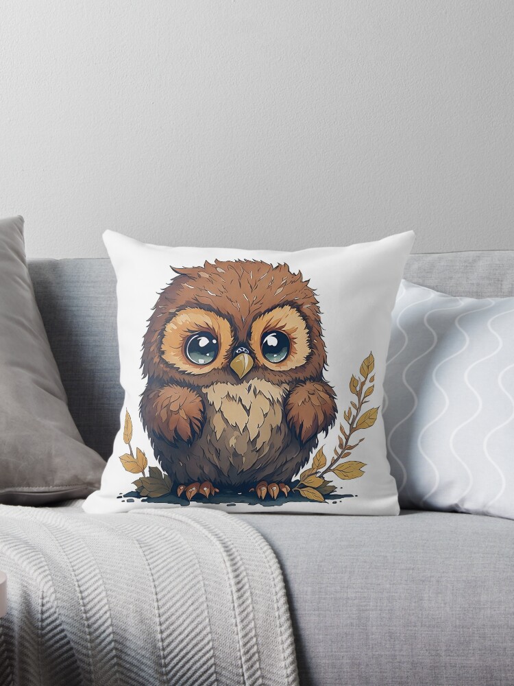 Owl baby outlet pillow