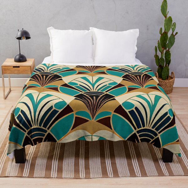 Item preview, Scaley Complex Cool Sketched Midcentury Modern Pattern Digital Painting designed and sold by CodeAndColors.