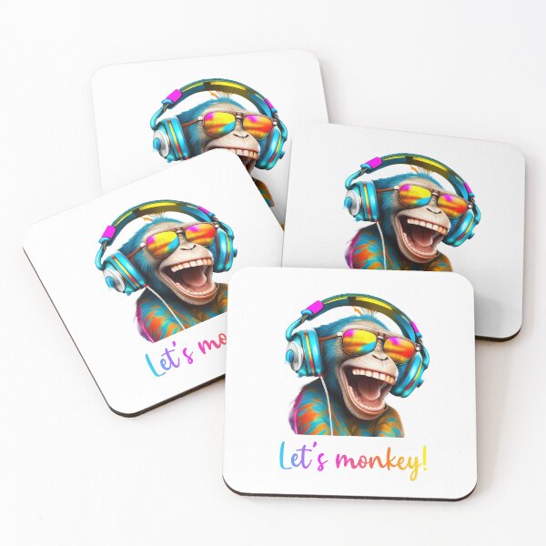 Item preview, Let's monkey! designed and sold by Ramona-Gliga.