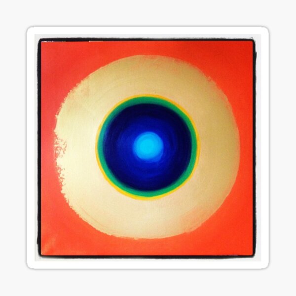 Midcentury Modern Sun Sticker
