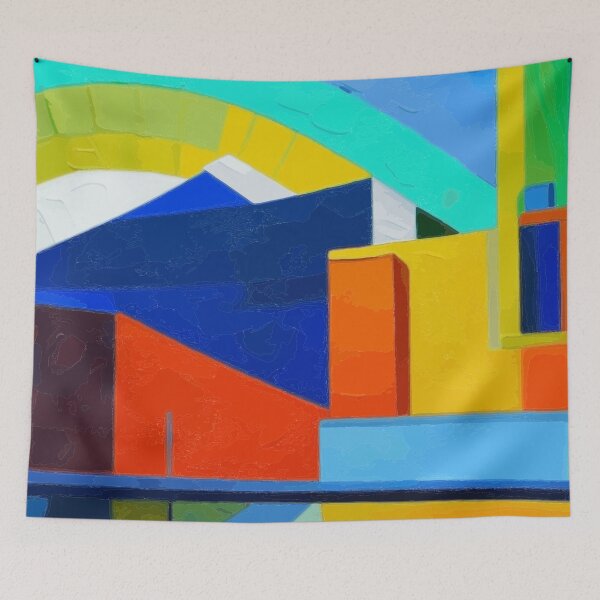 Item preview, Abstract Impressions of Aachen designed and sold by wwlmerch.
