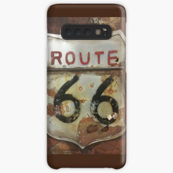 Route 66 on tin Samsung Galaxy Snap Case