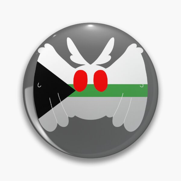 Item preview, Demiromantic pride moth! designed and sold by LoonNewton.
