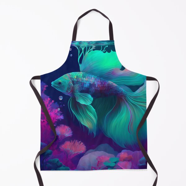 Item preview, Digital Betta Fish Psychedelic designed and sold by shopfindingbeni.