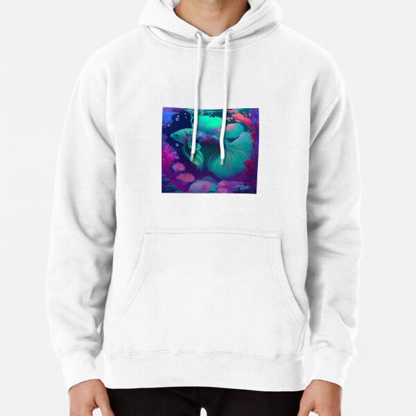 Item preview, Digital Betta Fish Psychedelic  designed and sold by shopfindingbeni.