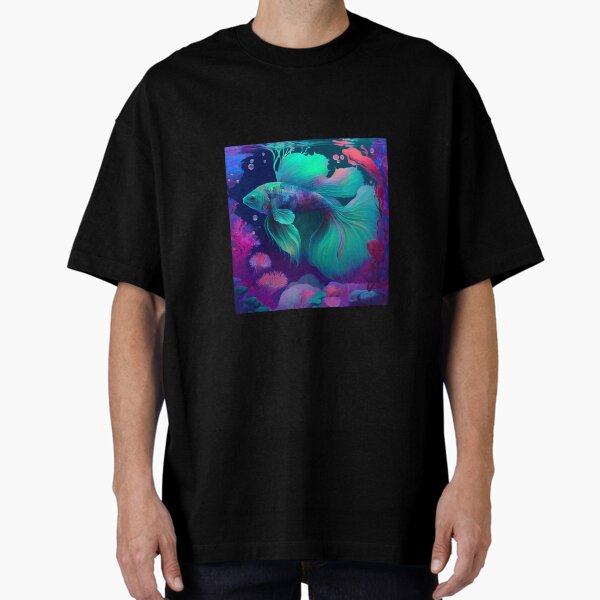 Item preview, Digital Betta Fish Psychedelic  designed and sold by shopfindingbeni.
