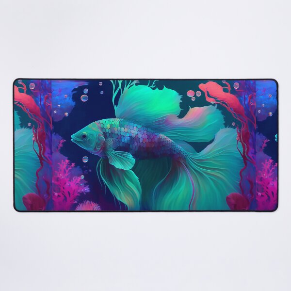 Item preview, Digital Betta Fish Psychedelic designed and sold by shopfindingbeni.