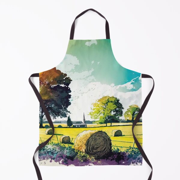 Item preview, Hay Bales in the Golden Valley 03 designed and sold by artgoldenvalley.