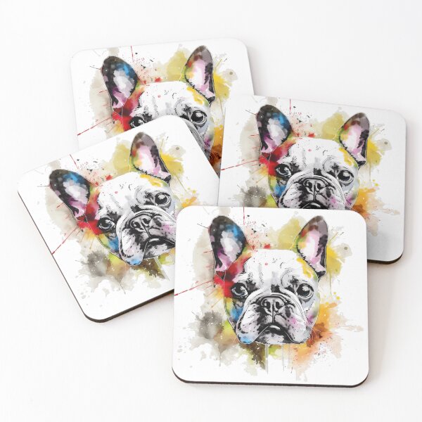 Item preview, Merle French Bulldog Colour Splash designed and sold by HookedOnDogz.