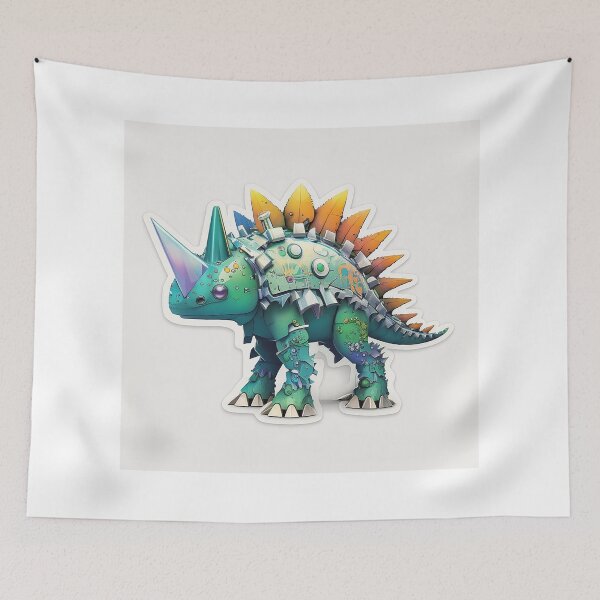 Item preview, Stegosaurus 3D Robot designed and sold by myfigaidea.