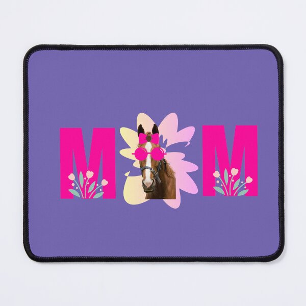 Item preview, Celebrating Mother's Day in Style with Sunglasses-Wearing Horses and Floral T-Shirts designed and sold by Wang Yu sheng.