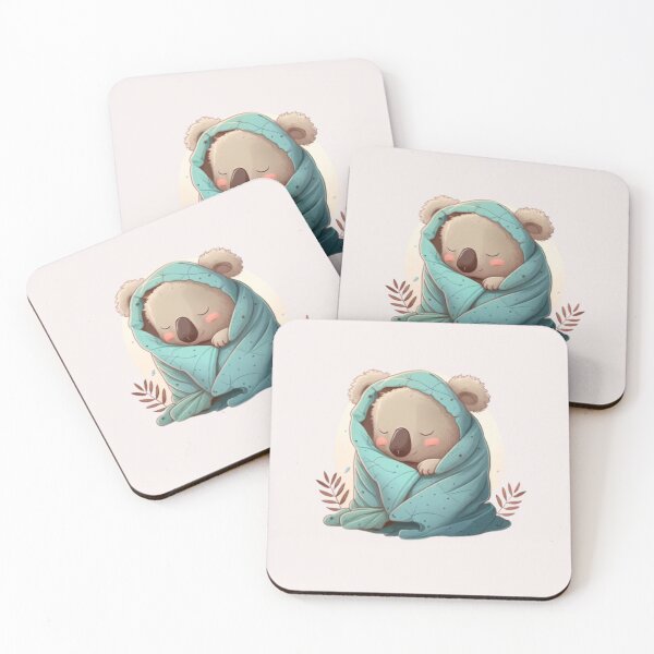Item preview, Snooze Therapy with Koala designed and sold by KukiStickers.