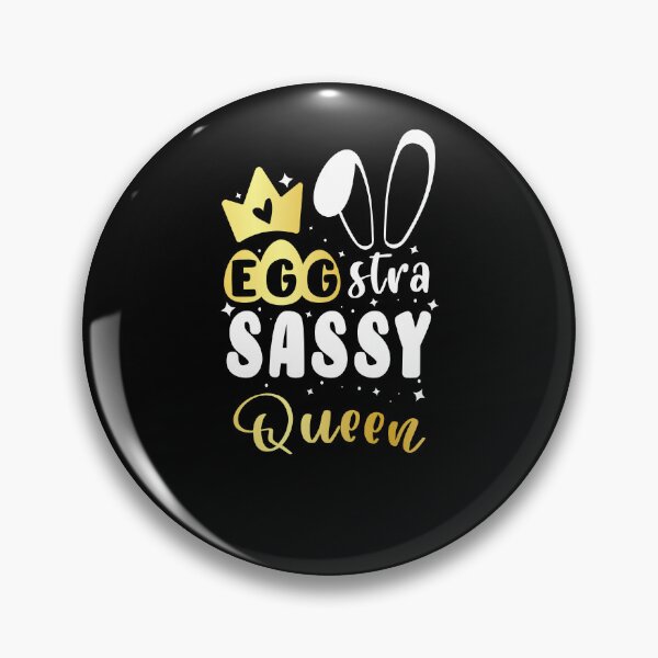 Item preview, Egg-stra Sassy Queen with Cute Gold Gradient Easter Vibes for Little Girls designed and sold by Run to Creations.