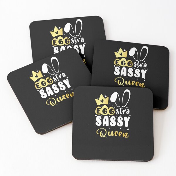 Item preview, Egg-stra Sassy Queen with Cute Gold Gradient Easter Vibes for Little Girls designed and sold by Run to Creations.
