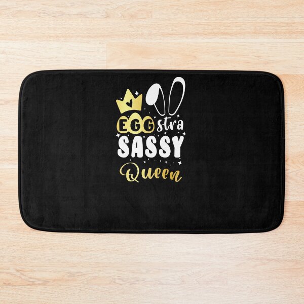 Item preview, Egg-stra Sassy Queen with Cute Gold Gradient Easter Vibes for Little Girls designed and sold by Run to Creations.
