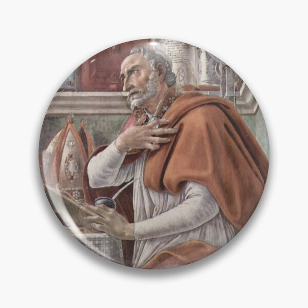 Item preview, Theologian Saint Augustine of Hippo designed and sold by verkic.