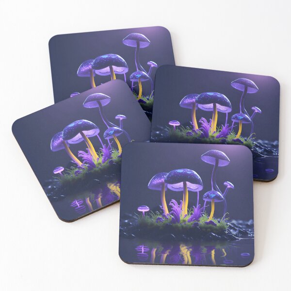 Artikelvorschau, Magic Mushrooms Wasserreflexion - Pilze entworfen und verkauft von internlvisions.