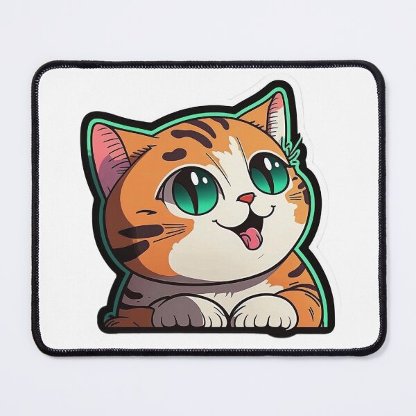 Item preview, Cute Happy Cat designed and sold by KukiStickers.