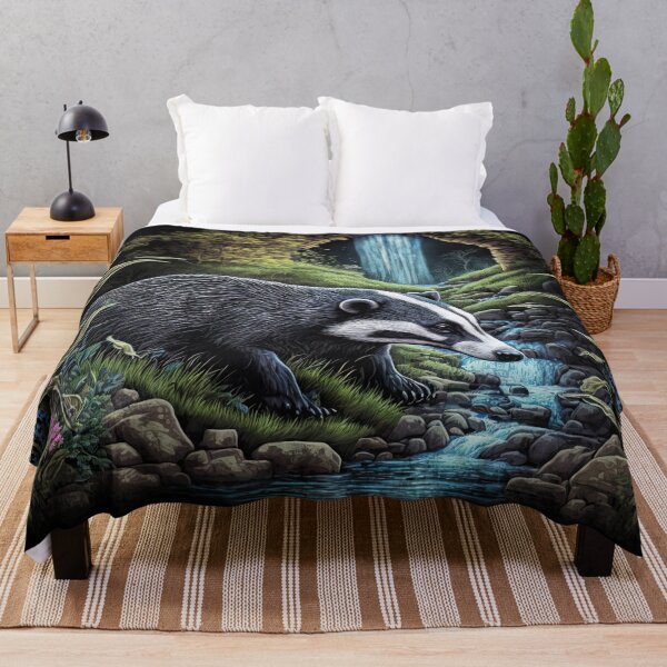 Item preview, The Golden Valley Badger 11 designed and sold by artgoldenvalley.
