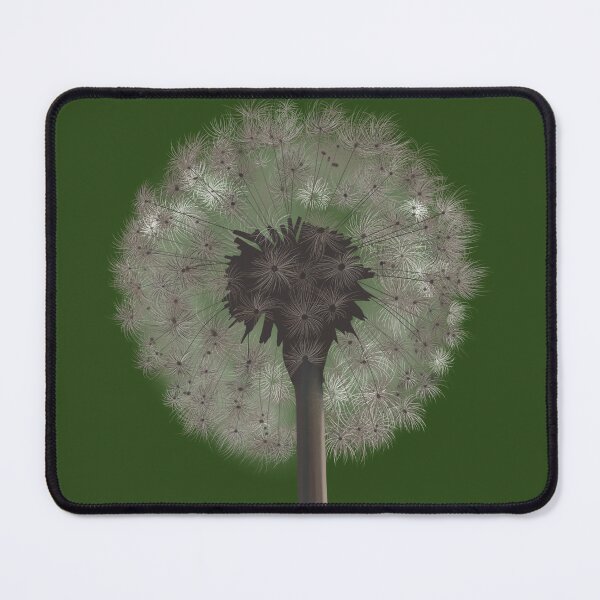 Item preview, Dandelion Seed Head - Olive Green designed and sold by KateVanFloofno1.