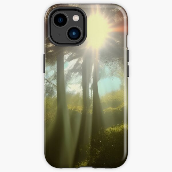 The sunlit world seemed an unsubstantial, magical place, shimmering with the heat haze, and all its details were lit up and sharply defined, as if seen through a crystal. iPhone Tough Case
