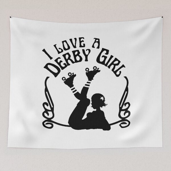Item preview, I Love a Derby Girl designed and sold by McCallnWaldo.