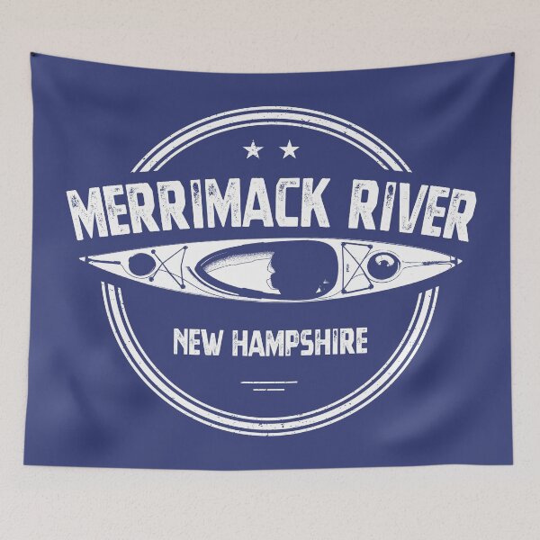 Item preview, Merrimack River New Hampshire Kayak designed and sold by Esskay Designs.