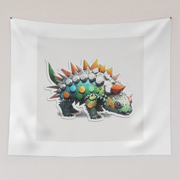 Item preview, Ankylosaurus 3D Robot designed and sold by myfigaidea.