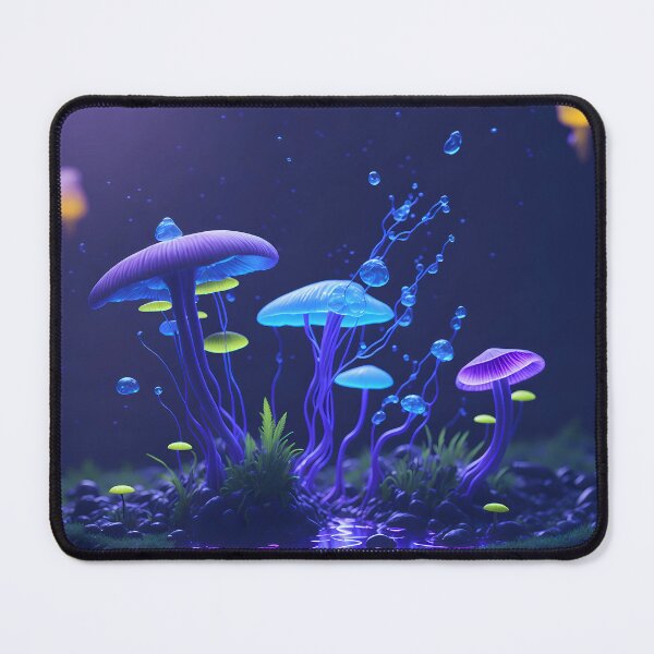 Item preview, Magic Mushrooms Grass Rocks And Water - Mushrooms designed and sold by internlvisions.