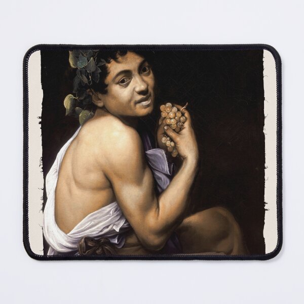 Item preview, Young Sick Bacchus - Caravaggio's Classic Portrait Painting designed and sold by Sergey Sedunov.