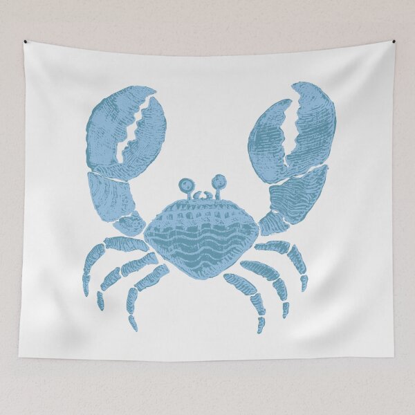 Item preview, blue crab with rustic armor designed and sold by duxpavlic.