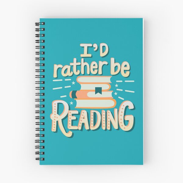 Item preview, I'd Rather Be Reading designed and sold by abbymalagaART.