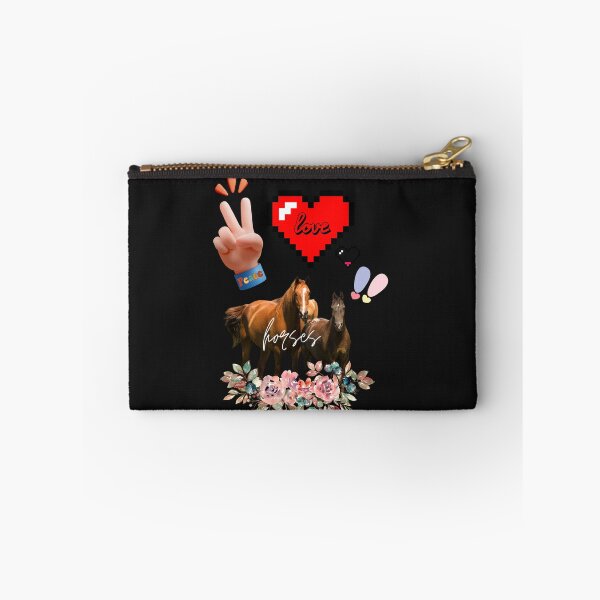 Item preview, Peace love horses sublimation design Flower animal PNG download Glitter leopard heart designed and sold by Wang Yu sheng.