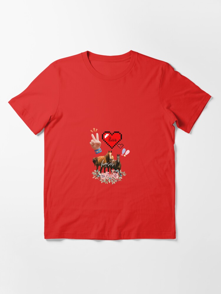 Roblox Peace Love Roblox Tee Shirt Girl Gift Embroidered 
