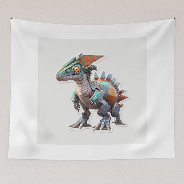 Item preview, Parasaurolophus 3D Robot designed and sold by myfigaidea.