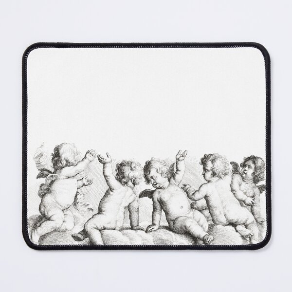 Item preview, Cherub Wall Art, Renaissance Cherubs Sketch, Angels Cherubs Wall Decor, Gift for Her, Nursery Wall Art, Cherub Painting designed and sold by William A. McCarthy.