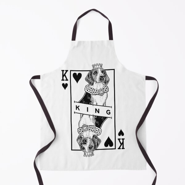 Item preview, English Foxhound King Of Hearts Funny Dog Lover Pop Art designed and sold by GrandeDuc.