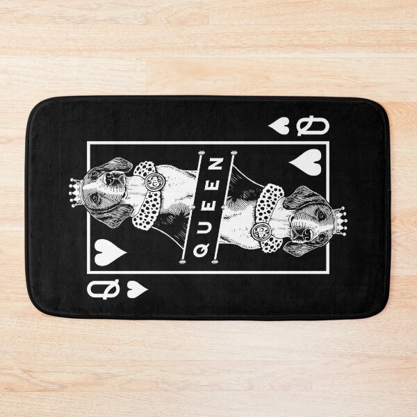 Item preview, English Foxhound Queen Of Hearts Funny Dog Lover Pop Art designed and sold by GrandeDuc.