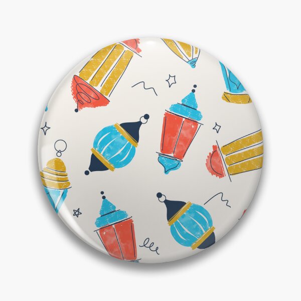Item preview, Watercolor Arabic Lanterns Pattern designed and sold by Farissa Designs.