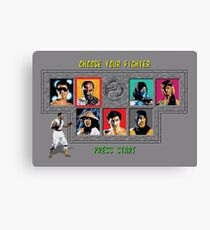Mortal Kombat – Choose Kano Canvas Print